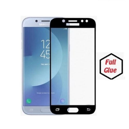 Samsung Galaxy J7 2017 (J730F) - Full 3D Glass - Full GLUE - Black 1