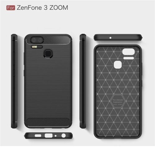phone-covecarbon-fiber-brushed-silicone-soft