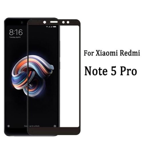 Xiaomi Redmi Note 5 - FULL 3D COVER 9H TEMPERED GLASS - BLACK (OEM) 3