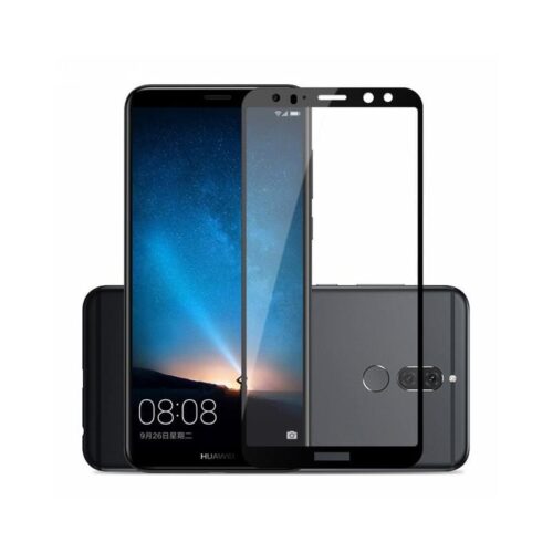 Huawei Mate 10 Lite - Full Tempered Glass - Black- oem