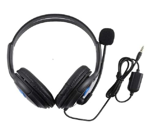 Ενσύρματα Ακουστικά με Μικρόφωνο 3.5mm για PS4 & XBOX-ONE With Volume Control ,super soft earmuffs & noise cancelling (amd-01)