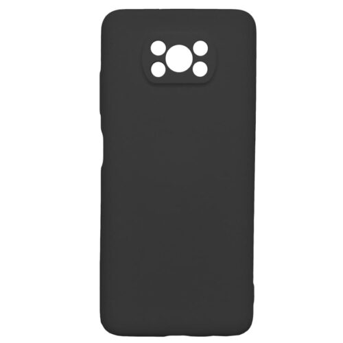 Poco X3 Back Cover Μαύρο (Poco X3 NFC)