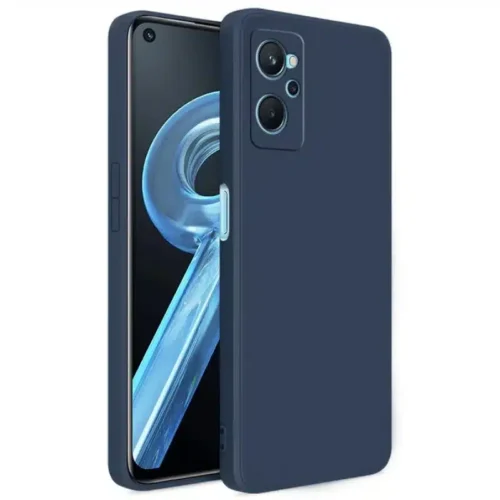 Realme 9i TPU Silicone Back Cover Case Dark Blue (oem) 1