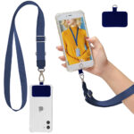 Leewello Lanyard Λουράκι Λαιμού για Κινητά -Μπλε Σκούρο ιμάντας