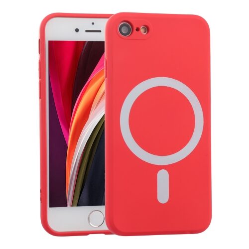 Magsafe Case For iPhone SE 2022 SE 2020 7 8 (Red)