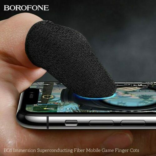 Borofone BG1 Superconducting Fiber Finger Sleeves σε Μαύρο χρώμα -Gaming 2