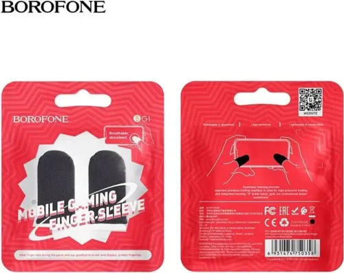 Borofone BG1 Superconducting Fiber Finger Sleeves σε Μαύρο χρώμα -Gaming 1
