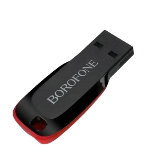 Borofone BUD2 16GB USB 2.0 Stick Μαύρο